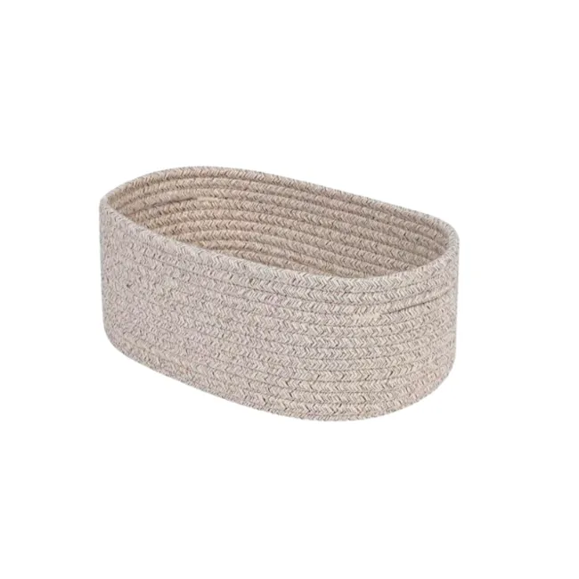 Woven Basket - Grey - 1
