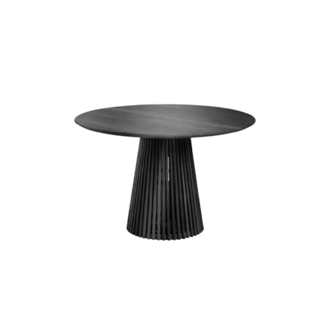 Jeanette 120cm Table - Black - 1