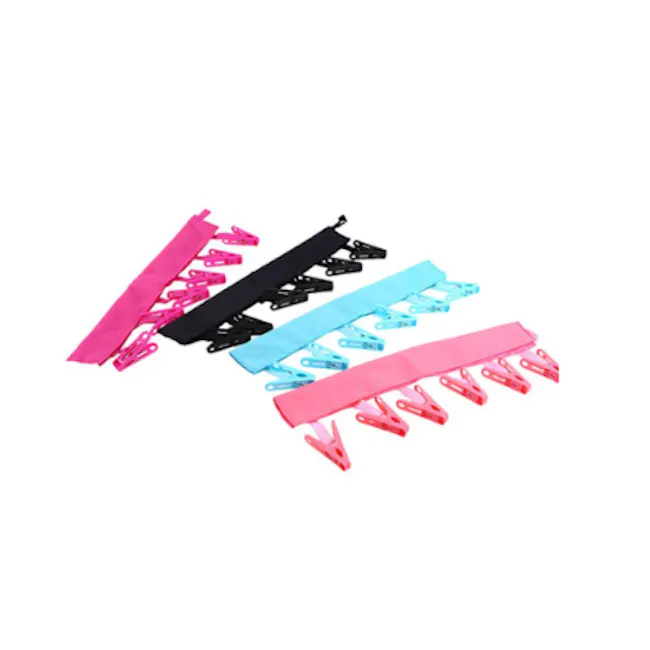 Portable Clothes Clip Rack - 1