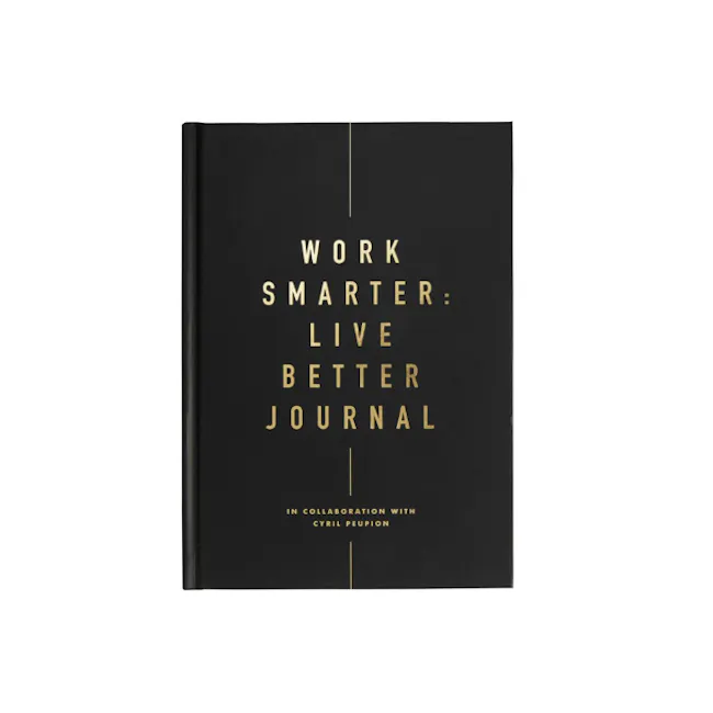 Work Smarter : Live Better Notebook - 1