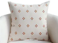 Laurel Cushion - Terracotta