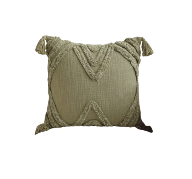 Loom & Stone Evergreen Cushion Cover - 46 x 46 cm