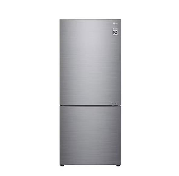LG 408L Bottom Freezer Refrigerator GB-B4059PZ - Platinum Silver