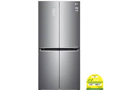 LG GF-B4533PZ 464L Multi Door Refrigerator with Smart Inverter Compressor™ - Platinum Silver