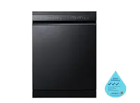 LG Front Control Smart Wi-Fi Enabled Dishwasher in Matte Black - DFC425FM
