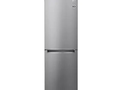 LG 306L Bottom Freezer Refrigerator with Smart Inverter Compressor™ GB-B306PZ - Platinum Silver