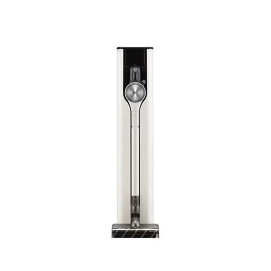 LG Objet Collection | LG CordZero® A9 Kompressor™ Cordless Handstick with All-in-One Tower™ (Calming Beige) - A9T-ULTRA