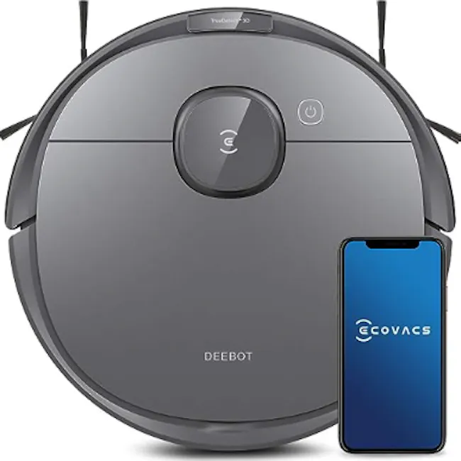 Deebot T8 Robot Vacuum and Mop Cleaner - 1