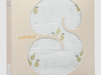 Soft Swaddle - Pear