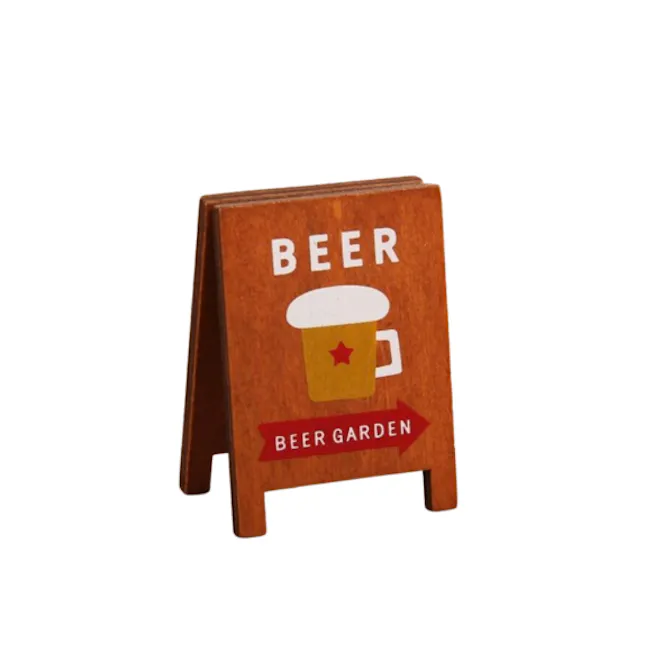 Wooden Memo Photo Card Holders - 1