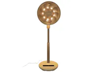 12" DC High Velocity Moodlight Fan with Remote - Moonlight