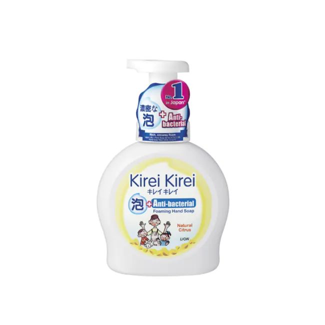 Kirei Kirei Anti-bacterial Foaming Hand Soap - Natural Citrus (450ml) - 1