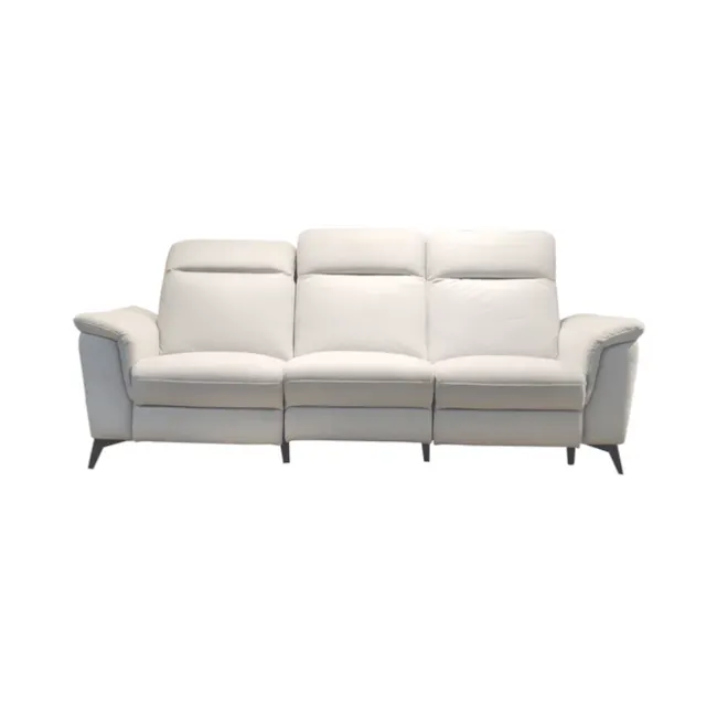 Jackie 3 Seater Electric Recliner Sofa, Fabric - 2