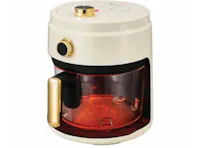 LA GOURMET LGELAF412850 4L Glass Air Fryer - Cream