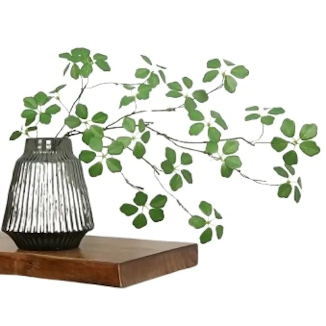 Simple Zen Faux Green Plant - 1