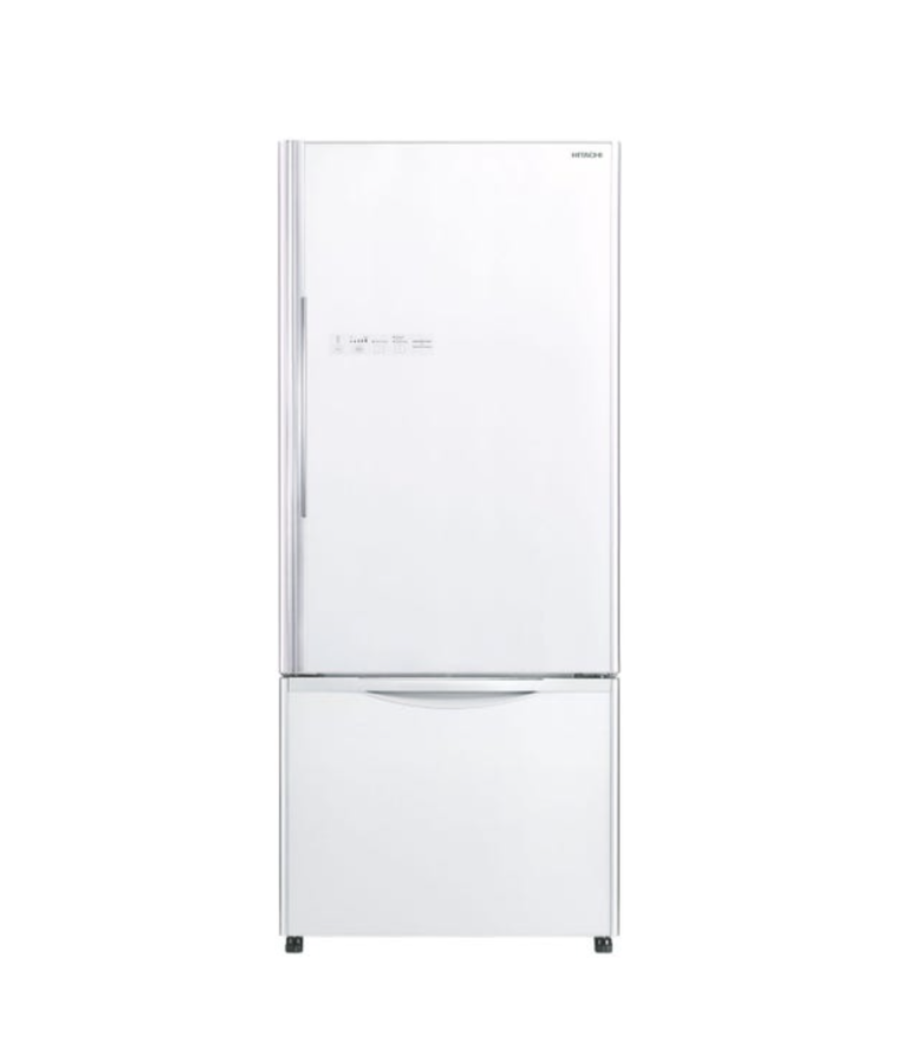 HITACHI 2-Door Fridge With Bottom Freezer, RB570P7MSGPW
