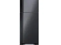 HITACHI 2 Door Fridge RV690P7MS-BBK Brilliant Black