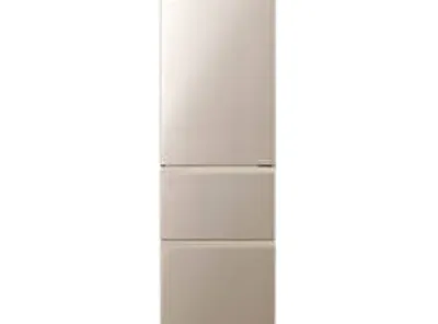 375L 3 Door Fridge, R-S38KPS-CNX - Champagne