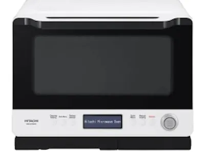 Hitachi MRO-W1000YS 30L Steam Microwave Oven - Frost White