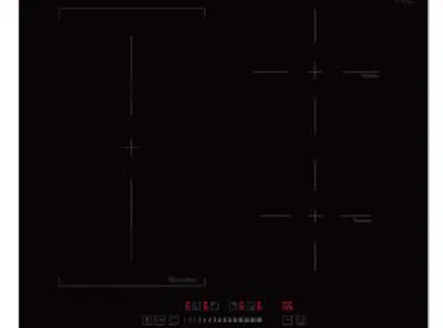 Flexi 3 Zone Induction Hob, MMIH603FZ, 60 cm - Black