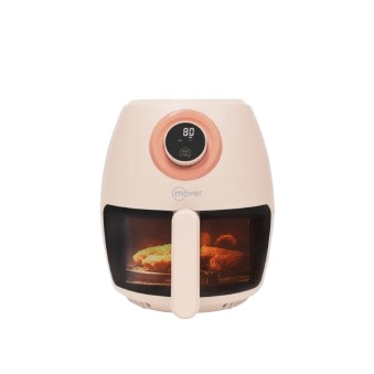Mayer 3.5L Digital Glass Air Fryer MMGAF350D - Peach Orange
