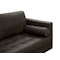 Nolan L-Shaped Sofa - Dark Grey (Premium Aniline Leather) - 10