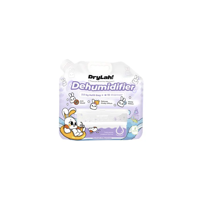 DryLah! Agiontex Dehumidifier Refill (Without Containers) - Lavender - 2