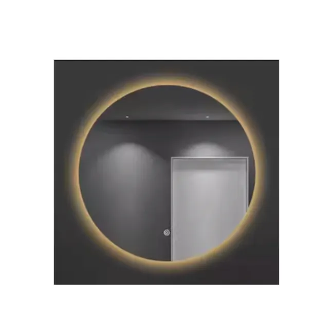 Round Mirror With Led Light - 1