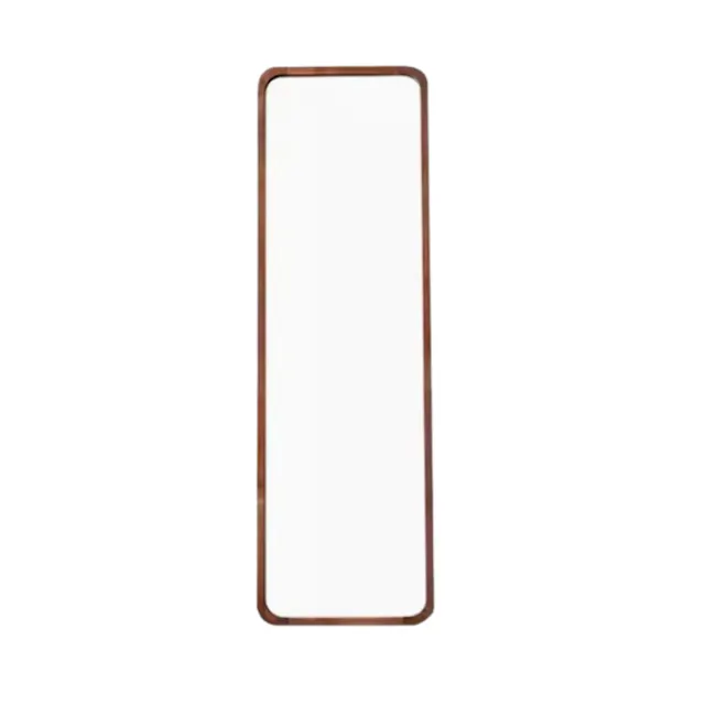 Full Length Mirror - Solid Walnut Wood - 1