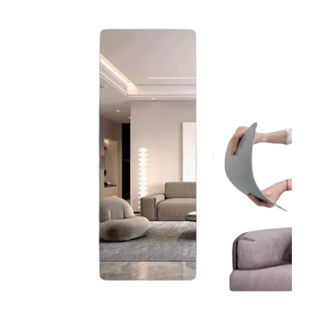 Wall-Mounted Mirror, 50x80cm - 1