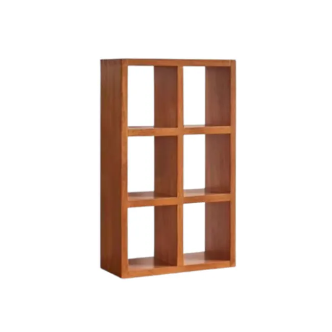 Solid Wood Cup Holder Grid Rack - 1
