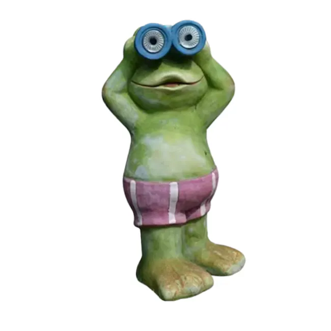 Guardian Frog with Led Lights - 1