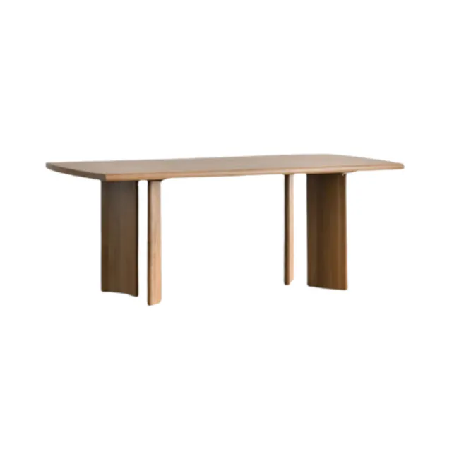 Customizable Solid Wood Dining Table - 1