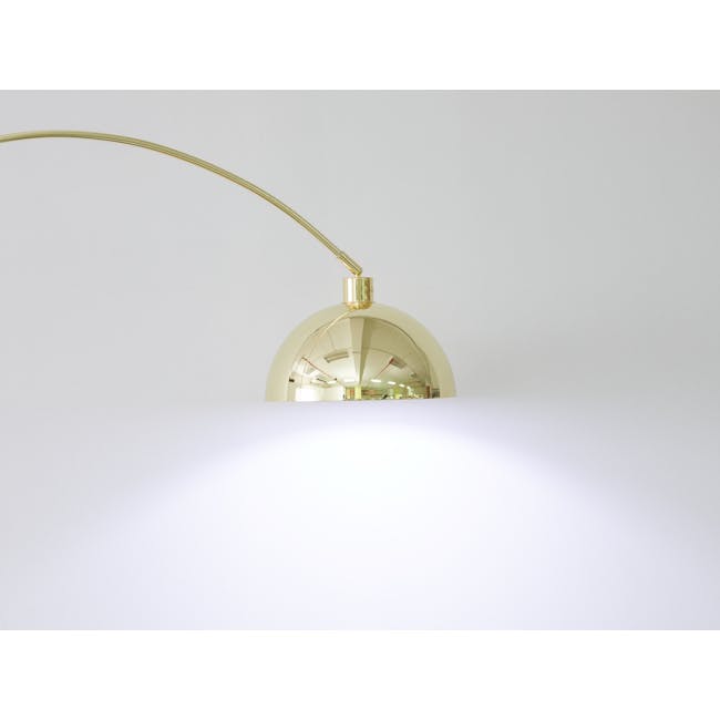 Olivia Floor Lamp - Brass - 4