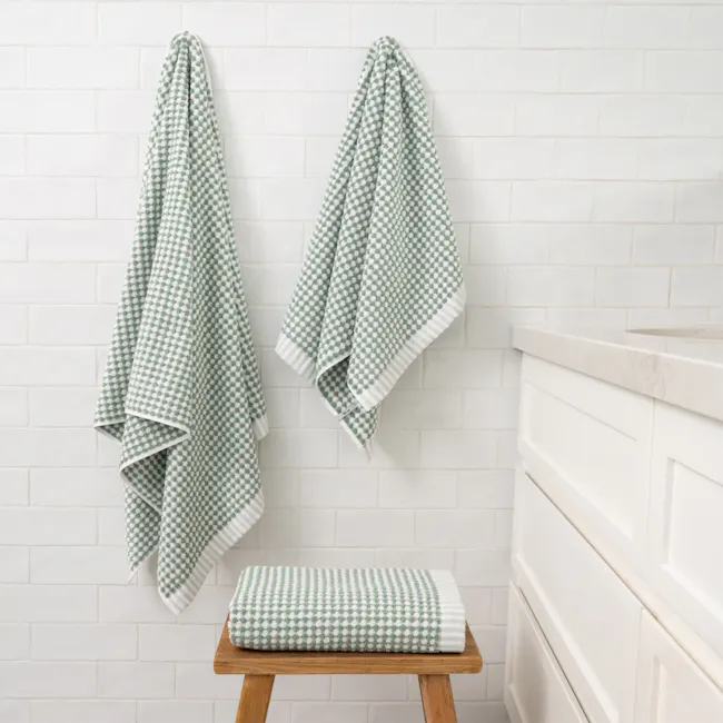 Robinsons Splendour DuoTone Bath Towel Hotel Collection - Eucalyptus - 4