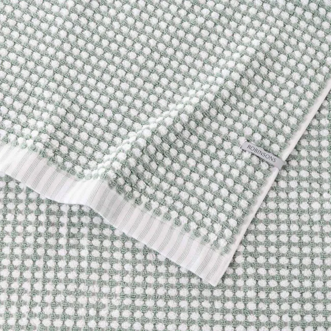 Robinsons Splendour DuoTone Bath Towel Hotel Collection - Eucalyptus - 6