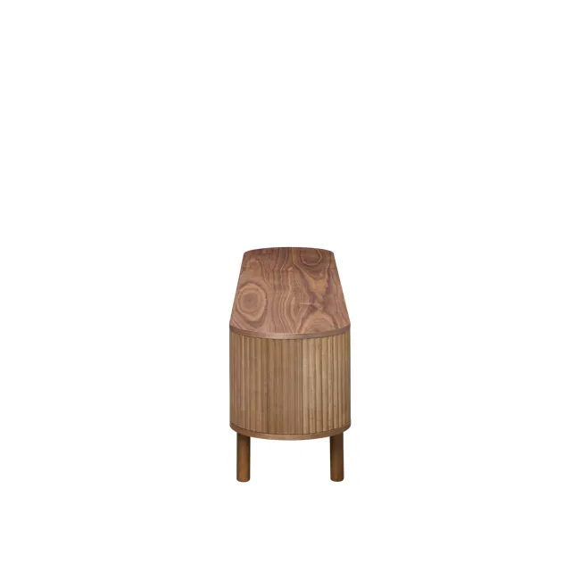 (As-is) Gionne TV Console 2m - Walnut - 1 - 19