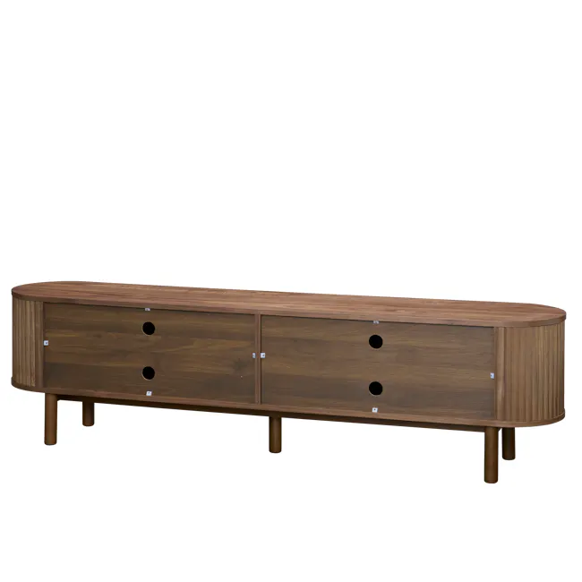 Gionne TV Console 2m - Walnut - 8
