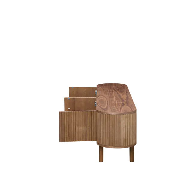 Gionne TV Console 2m - Walnut - 15