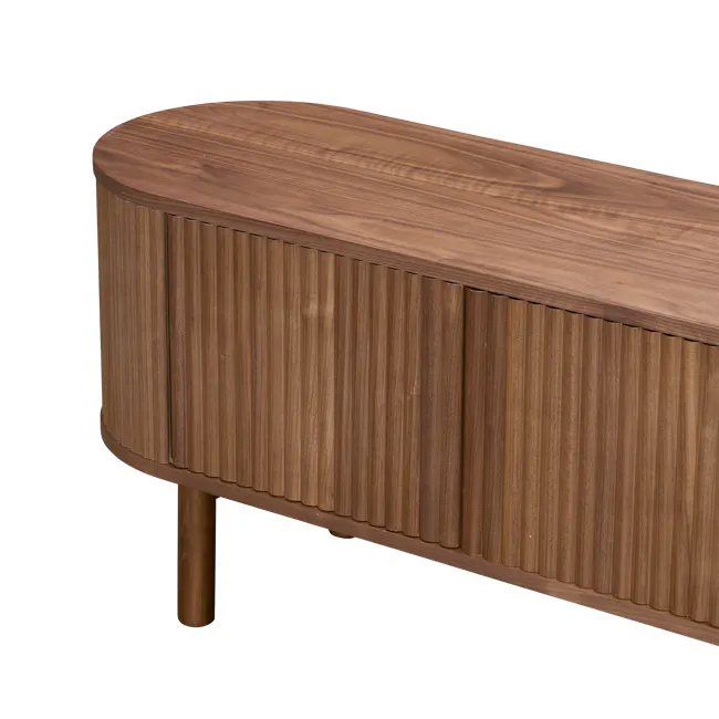 Gionne TV Console 2m - Walnut - 14