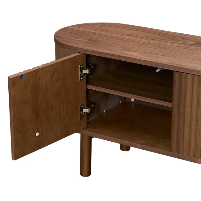 Gionne TV Console 2m - Walnut - 17