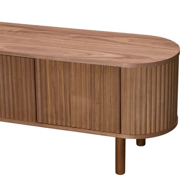 Gionne TV Console 2m - Walnut - 18