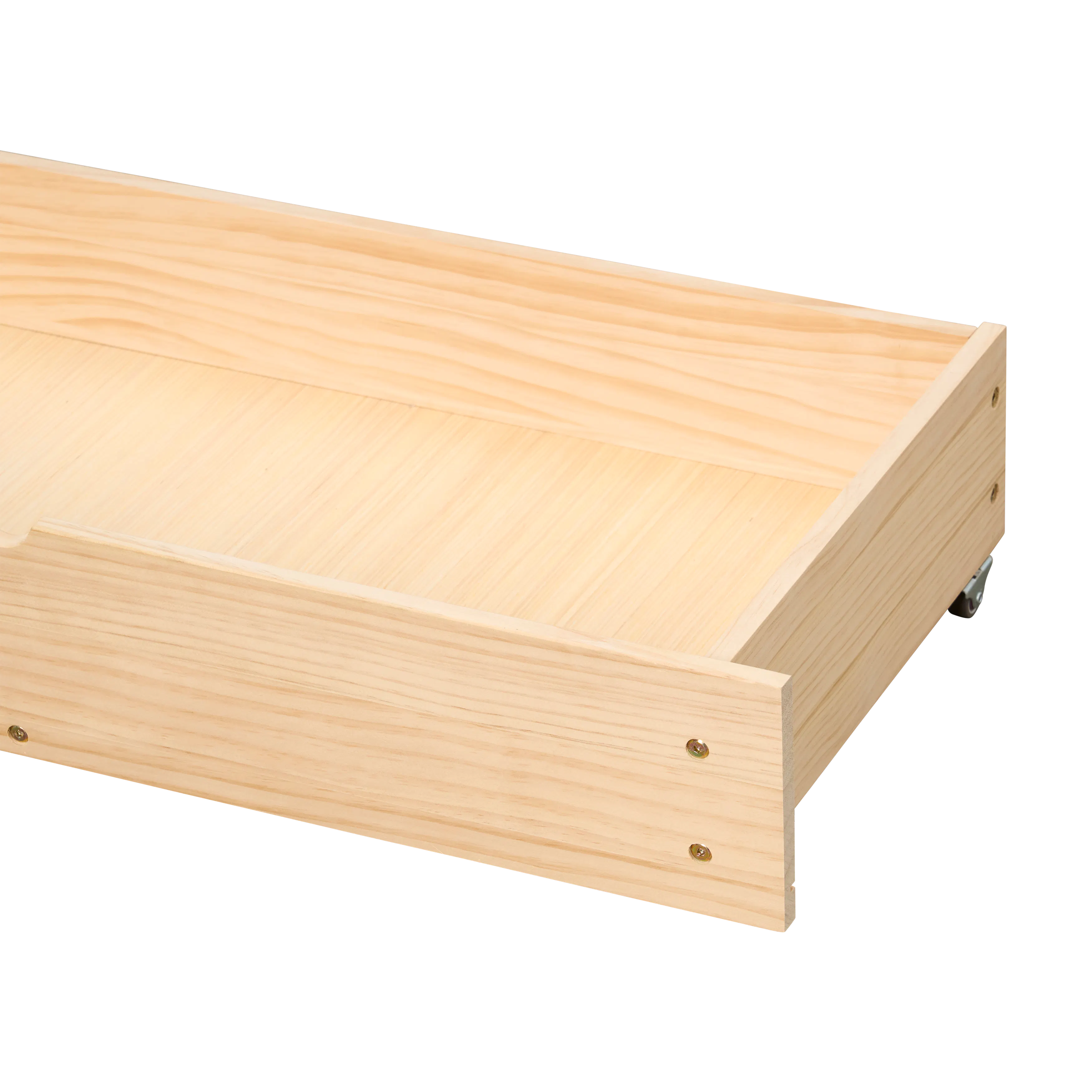 Katana Single Wooden Headboard Bed with 2 Drawers - 19