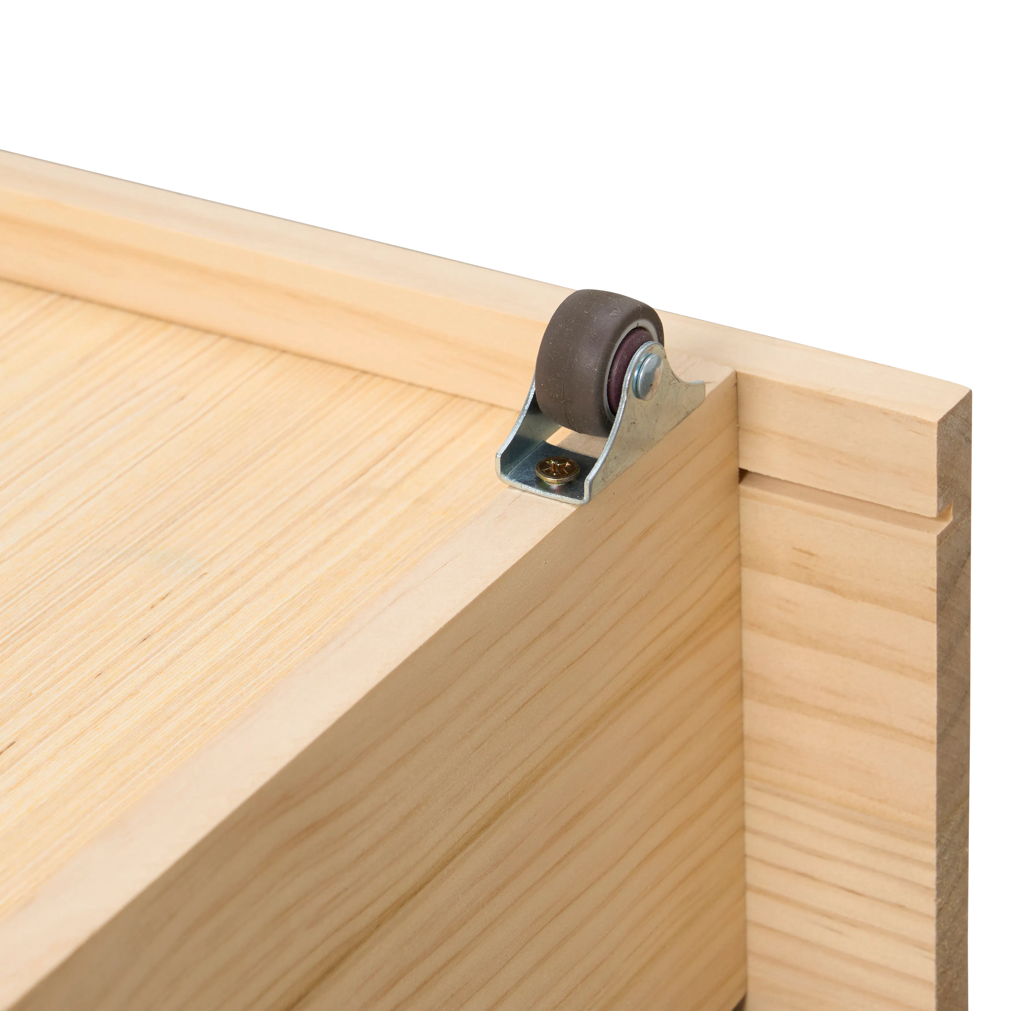 Katana Single Wooden Headboard Bed with 2 Drawers - 20