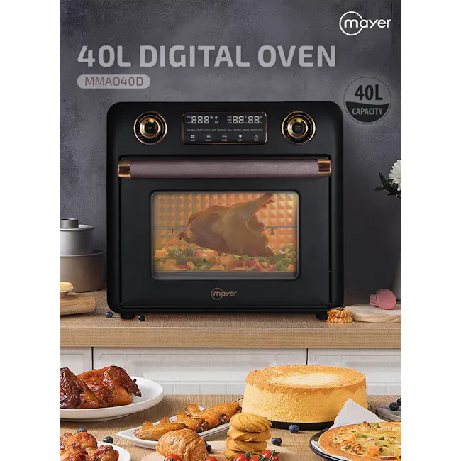 Mayer 40L Digital Oven with Air Fryer Function - 3