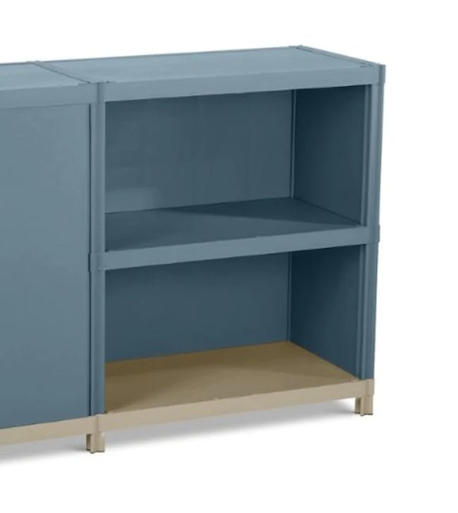 Flo Low Storage Cabinet 1.5m - Fog - 2