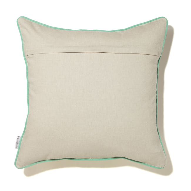 Expect Good Things To Happen Cushion - Pastel Green - 1