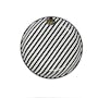 Table Matters BonBon Stripes 8 inch Coupe Plate - 0