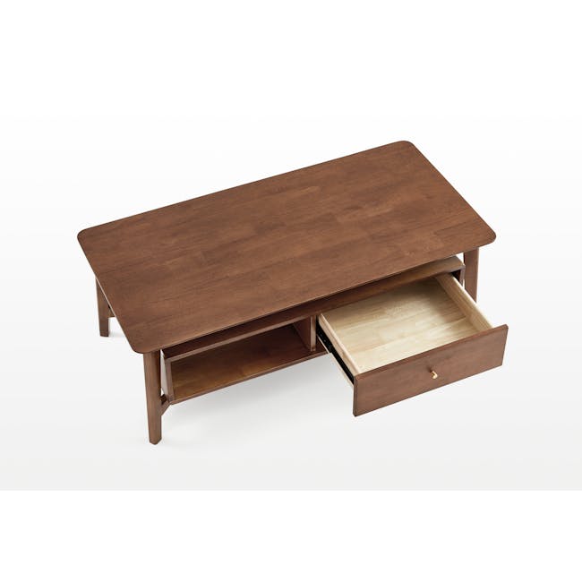 Lydell Coffee Table - Walnut - 7