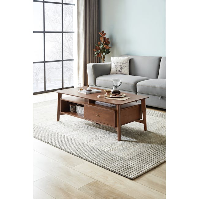 Lydell Coffee Table - Walnut - 2